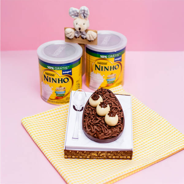 Ovo Ninho e Nutella